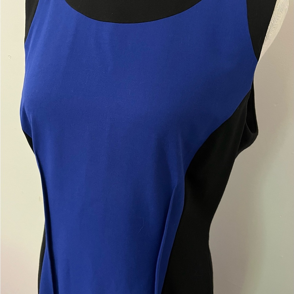 Calvin Klein Midi Dress size 10 Like New Royal Blue - Picture 11 of 14